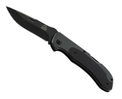 Нож Puma Tec pocket carbon inlay steel AISI 420