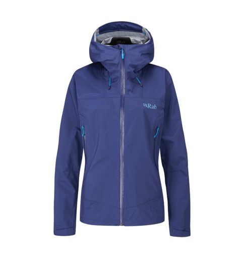 Куртка Rab Downpour Plus 2.0 Wmn nightfall blue
