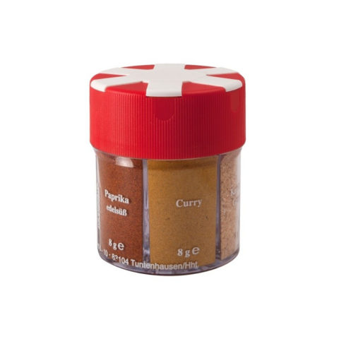 Recipient condimente BasicNature Mixed spices 6 in 1