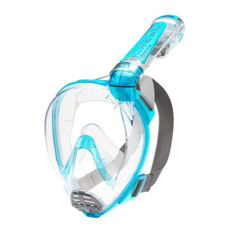 Маска Cressi-Sub Duke Dry Full Face Mask clear/aquamarine