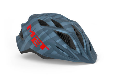 Велосипедный шлем Met Crackerjack Matt petrol blue