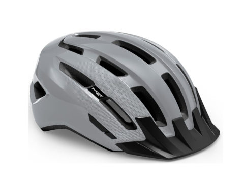 Велосипедный шлем Met DownTown gray glossy