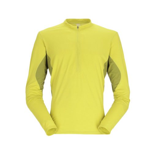 Термофутболка Rab Sonic Ultra Zip Mns zest/aspen green