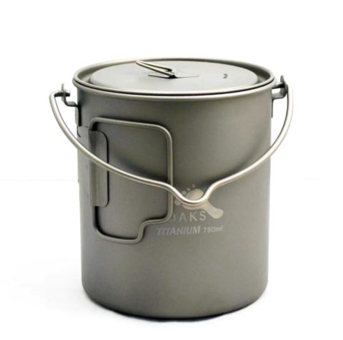 Кастрюля Toaks Titanium 750 ml Pot with Bail Handle