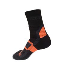 Носки для бега Accapi черно-оранжевые для активного отдыха спорт одежды и обуви для туризма альпинизма путешествий