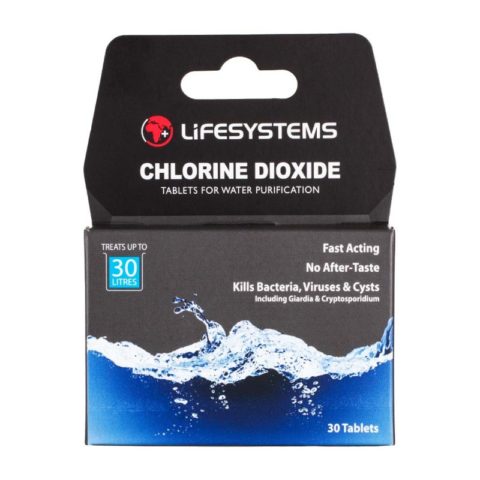 Таблетки обеззараживающие Lifesystems Chlorine Dioxide Tablets