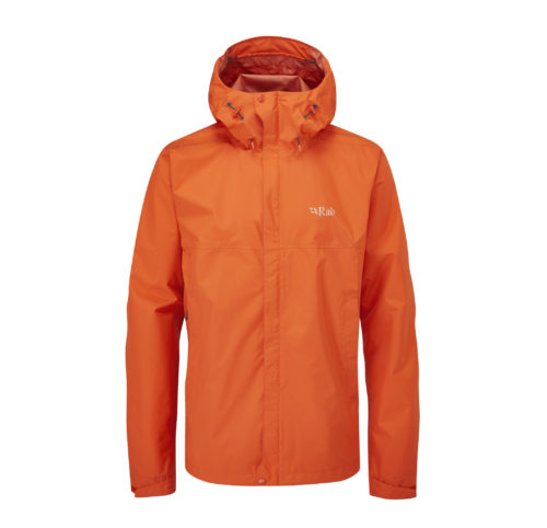 Куртка Rab Downpour Plus 2.0 Wmn red grapefruit