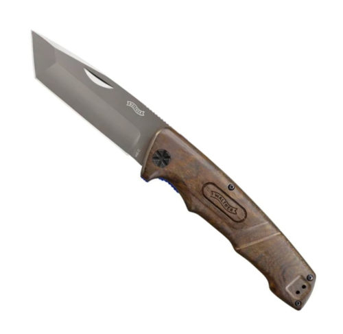 Нож Walther Blue Wood walnut BWK 4