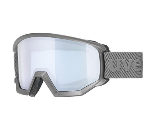 Горнолыжная маска Uvex Athletic FM rhino m dl/silver-blue