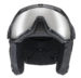 Горнолыжный шлем Uvex Instinct Visor black mat