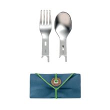 Набор кухонных принадлежностей Opinel Picnic для активного отдыха, походов и путешествий с посудой и складными ножами для занятий на природе, туристической экипировкой и обувью для альпинизма и туризма