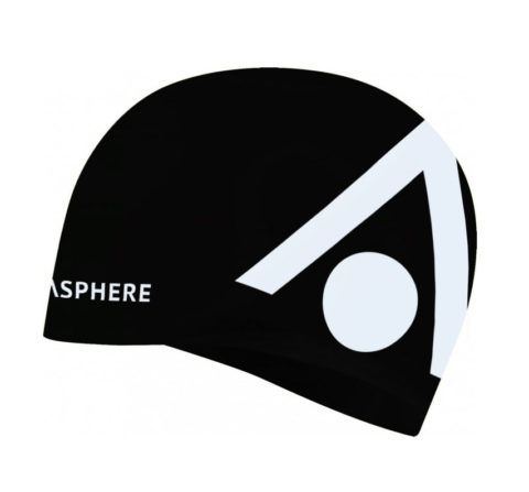 Шапочка для плавания Aqua Sphere Tri Cap Black White