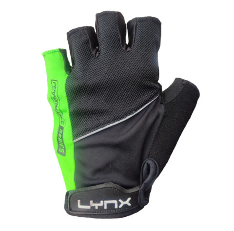 Велоперчатки Lynx Pro black/green