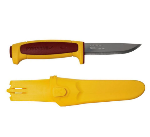 Нож Mora Basic 546 Rouge/Jaune Stainless Steel