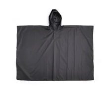Тонкое пончо Origin Outdoors Hiker черное для активной жизни, походов и путешествий, одежда и обувь для туризма и альпинизма