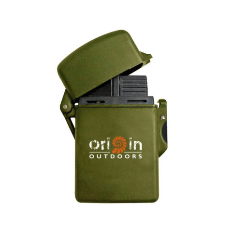 Зажигалка Origin Outdoors Storm Lighter Waterproof olive