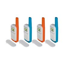 Туристическая рация Motorola Talkabout T42 Quad для активного отдыха, путешествий, походов, горных восхождений и спортивной обуви и одежды для активной жизни