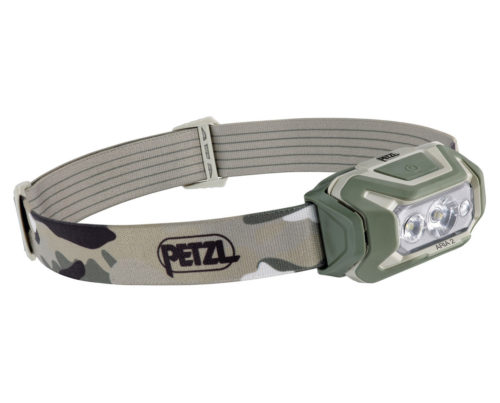 Lanternă frontală Petzl Aria 2 RGB camo