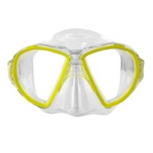 Маска для подводного плавания Aqualung Duetto Transp Yellow для активного отдыха, туристической и горной походной одежды, обуви и снаряжения для путешествий и альпинизма