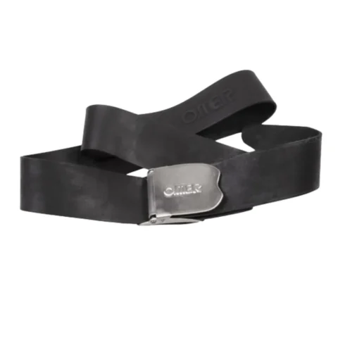 Ремень Omer Rubber weight belt SS buckle