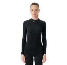 Термофутболка Accapi Xperience Wmn черная и антрацитовая для активного отдыха и альпинизма на онлайн магазине спортивной одежды и обуви для походов и путешествий