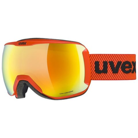 Горнолыжная маска Uvex Downhill 2100 CV fierce SL/or-green