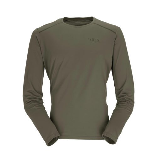 Термофутболка Rab Force LS Tee Mns light khaki