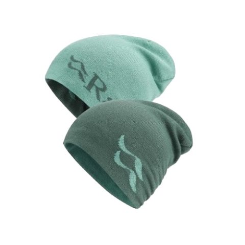 Шапка Rab Wearya Beanie Green Slate/Glacier Blue