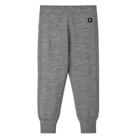 Pantaloni termici Reima Misam JR melange grey
