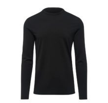Термофутболка Thermowave Merino Aero LS Mns черная для активного отдыха, одежды для походов, путешествий и горных походов в онлайн-магазине с экипировкой для активной жизни