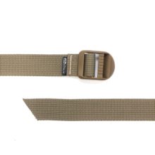 Ремень для активного отдыха, походов и путешествий в khaki цвете для спортивной одежды, обуви и снаряжения для альпинизма и туризма на сайте интернет-магазина с уникальными товарами для активной жизни