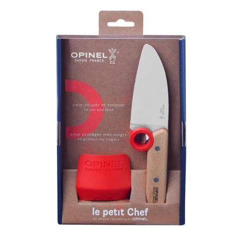 Cuțit Opinel Kitchen Knife and Its Finger Guard
