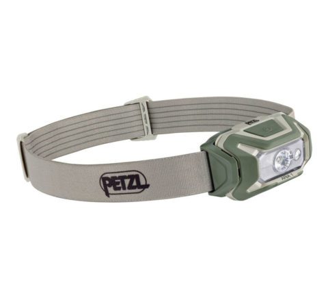 Lanternă frontală Petzl Aria 1 RGB desert