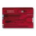 Швейцарская карта Victorinox SwissCard 0.7100.TB1 red