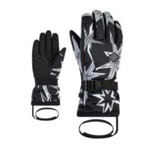 Перчатки Ziener Lassim черные для активного отдыха, походов и путешествий, спортивная обувь и одежда для туризма и альпинизма