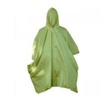Пончо Yate PVC зеленое для активного отдыха, походов, путешествий и спортивной одежды для туризма и альпинизма