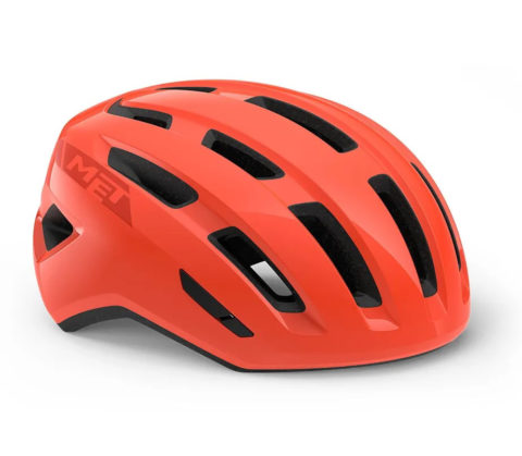 Велосипедный шлем Met Miles Ce coral glossy