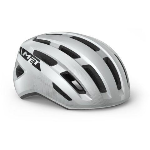 Велосипедный шлем Met Miles Ce white glossy