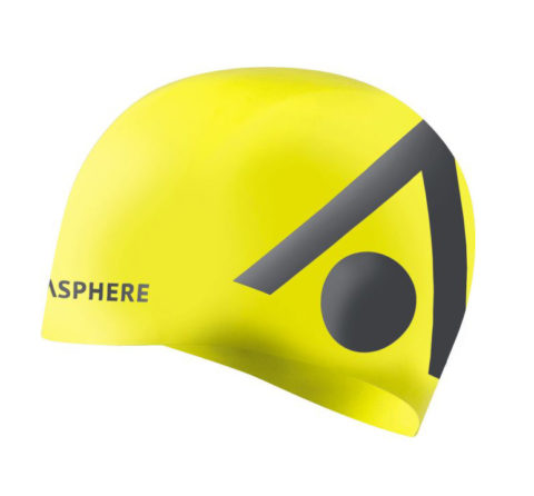 Шапочка для плавания Aqua Sphere Tri Cap Bright Yellow Grey