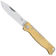 Туристический нож Boker Plus Atlas Brass для активного отдыха, походов, альпинизма и путешествий — экипировка для любителей активной жизни, обувь и снаряжение для путешествий