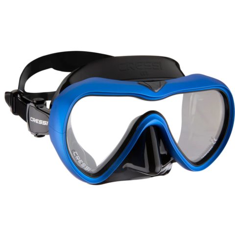 Mască Cressi-Sub A1 Mask black/blue clear