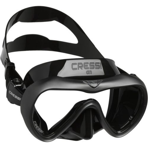 Mască Cressi-Sub A1 Mask black/graphite clear