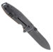 Cuțit CRKT Squid XM Marron BlackWash 2495B