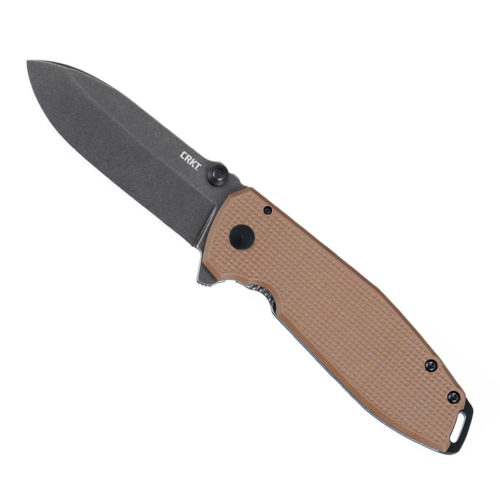 Cuțit CRKT Squid XM Marron BlackWash 2495B