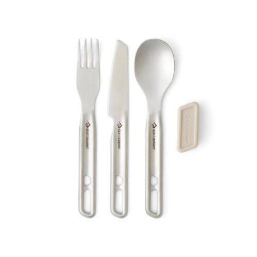 Set de tacâmuri Sea To Summit Detour Stainless Steel Cutlery 3 pcs