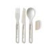 Set de tacâmuri Sea To Summit Detour Stainless Steel Cutlery 3 pcs