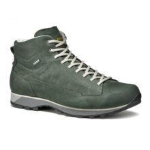 Кроссовки Asolo для активного отдыха, идеальные для путешествий, походов и альпинизма, в стильном bottle green цвете.