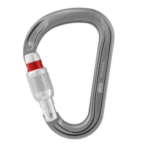 Карабин Petzl Attache Screw Lock gray