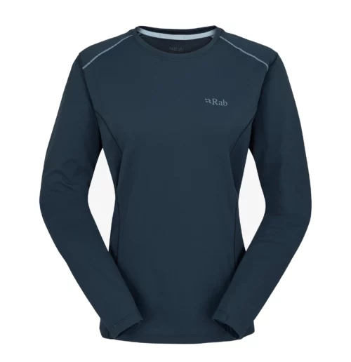 Термофутболка Rab Force LS Tee Wmn tempest blue