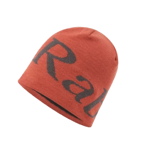 Шапка Rab Logo Beanie Tuscan Red Graphene